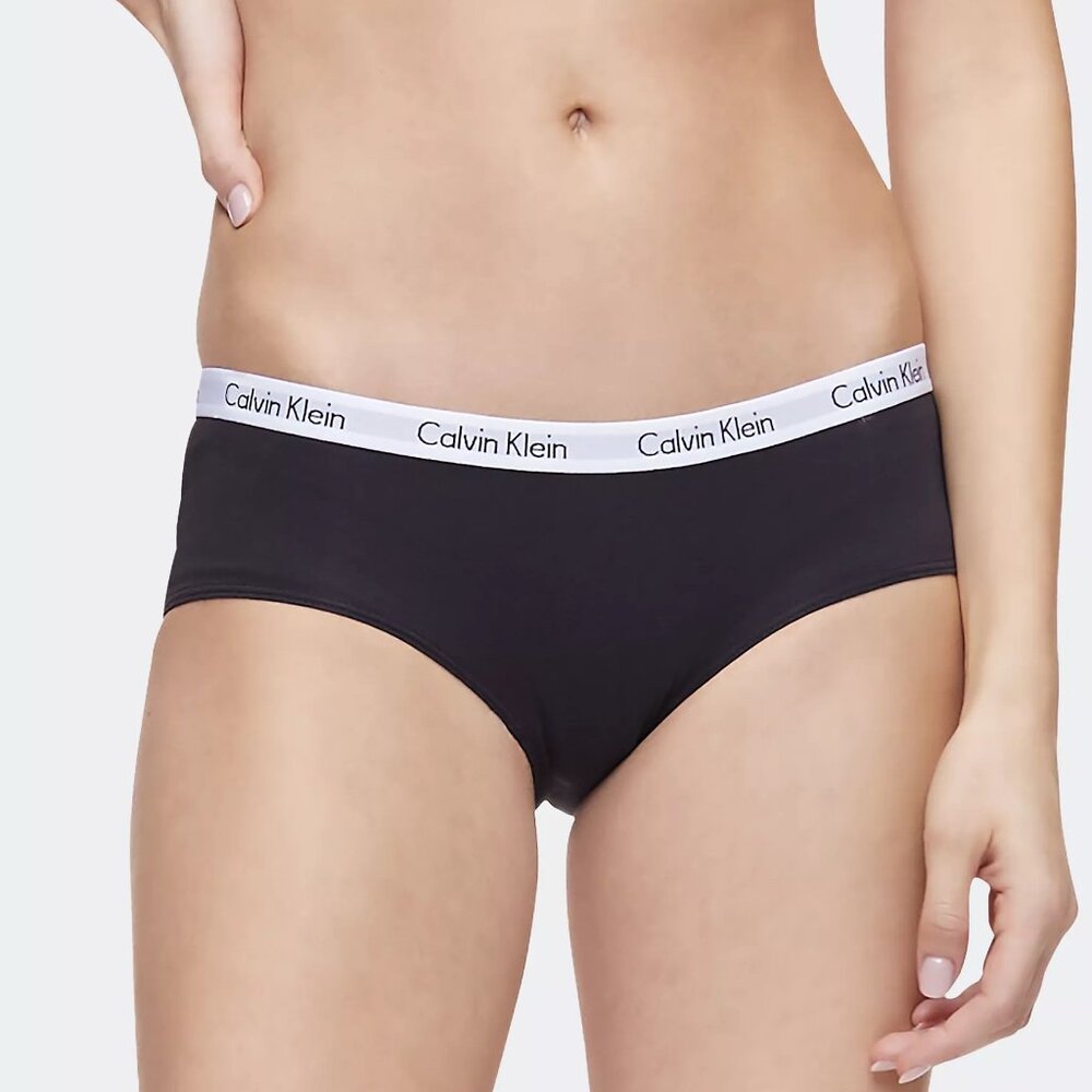 NWT Calvin Klein Carousel Logo Hipster in Ck Black Sz L